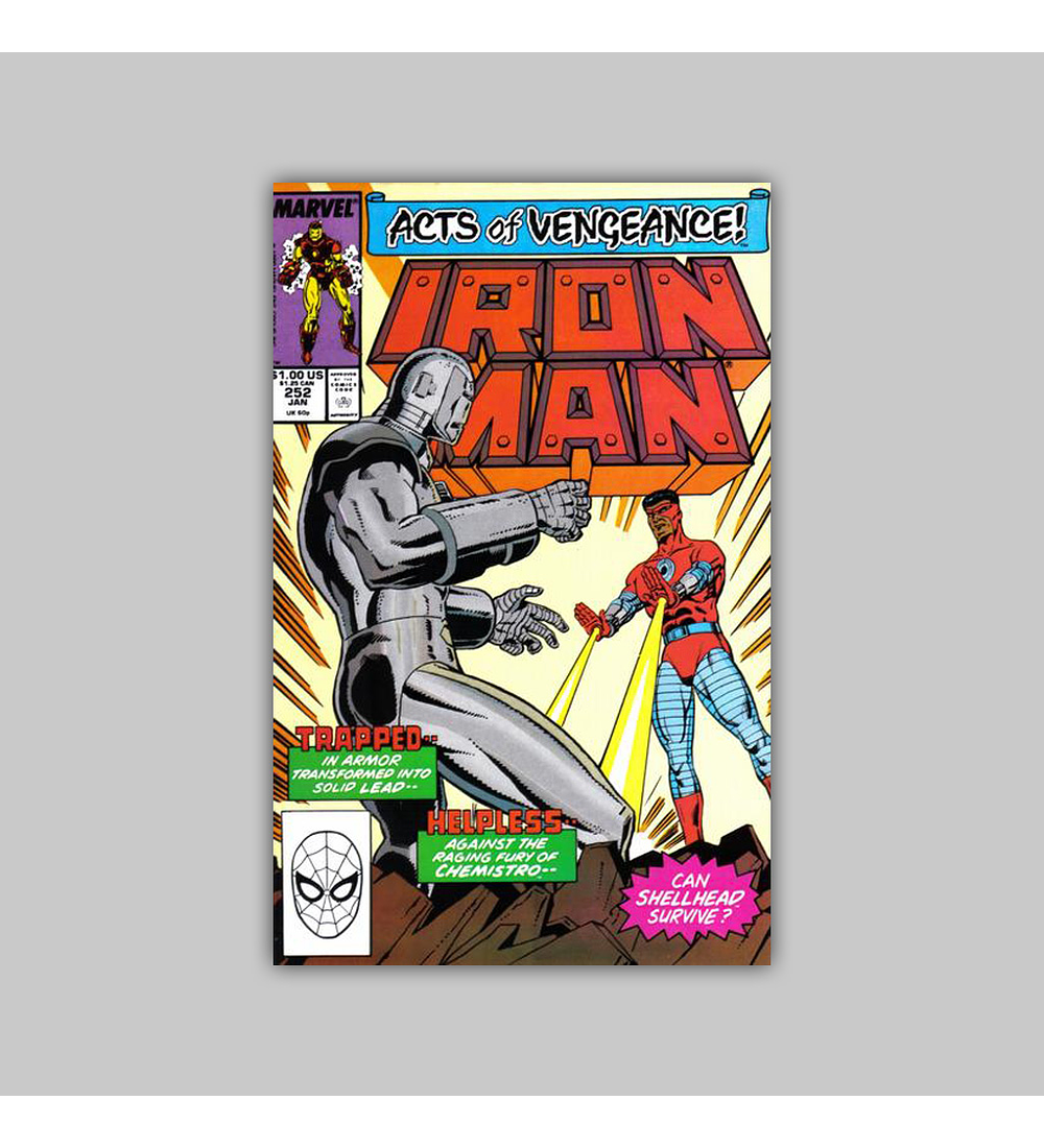 Iron Man 252 1990