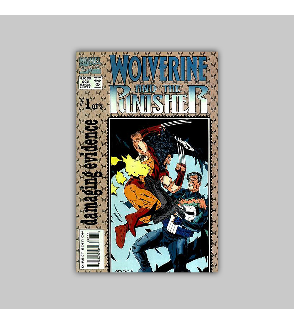 Wolverine and the Punisher: Damaging Evidence (complete limited series) 1993