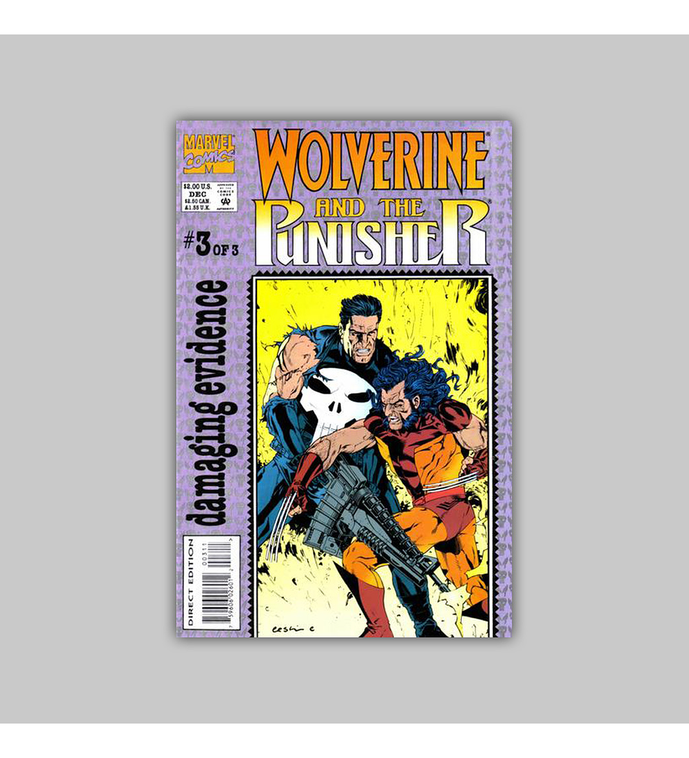 Wolverine and the Punisher: Damaging Evidence (complete limited series) 1993