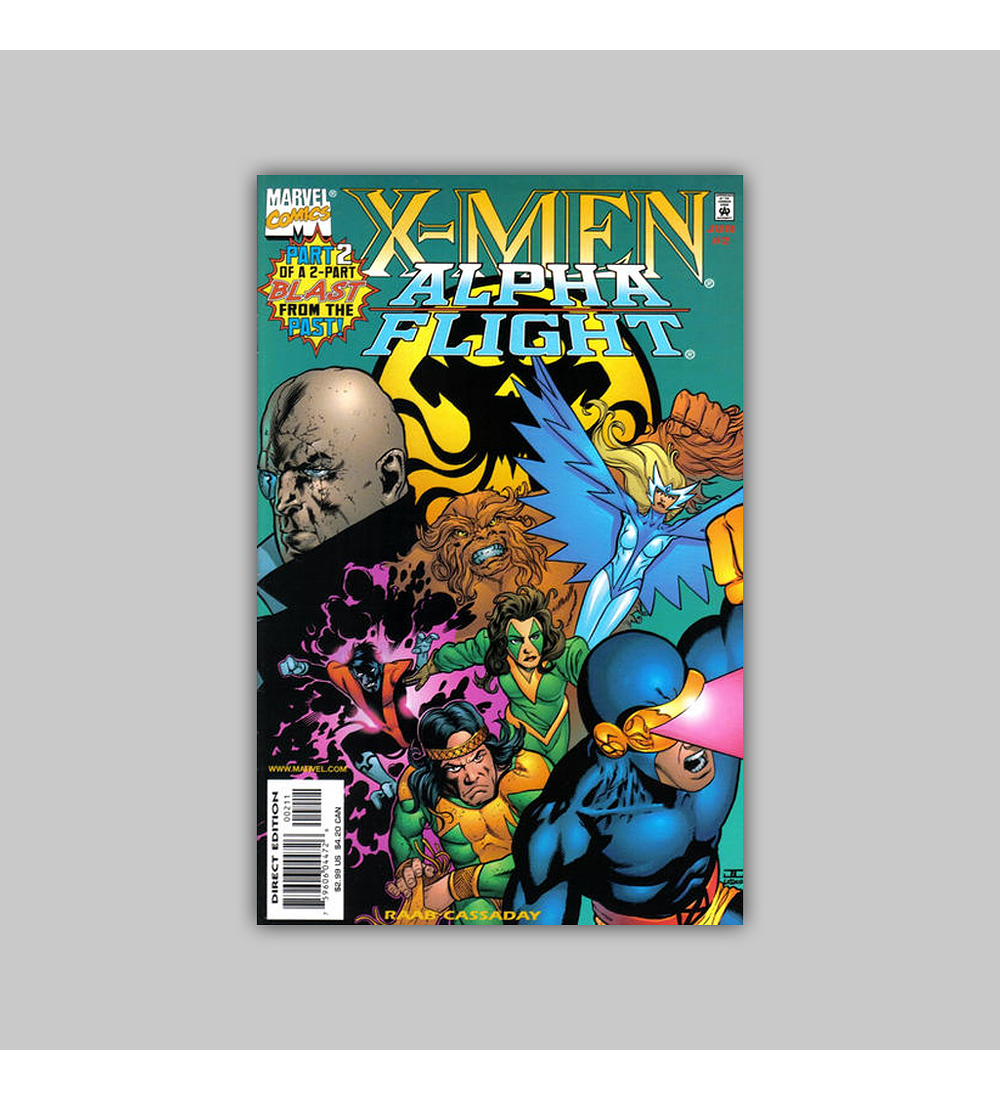 X-Men/Alpha Flight (complete limited series) 1998