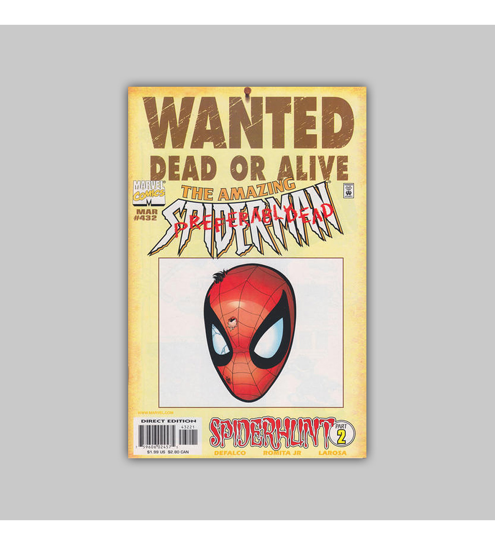 Amazing Spider-Man 432 B 1998