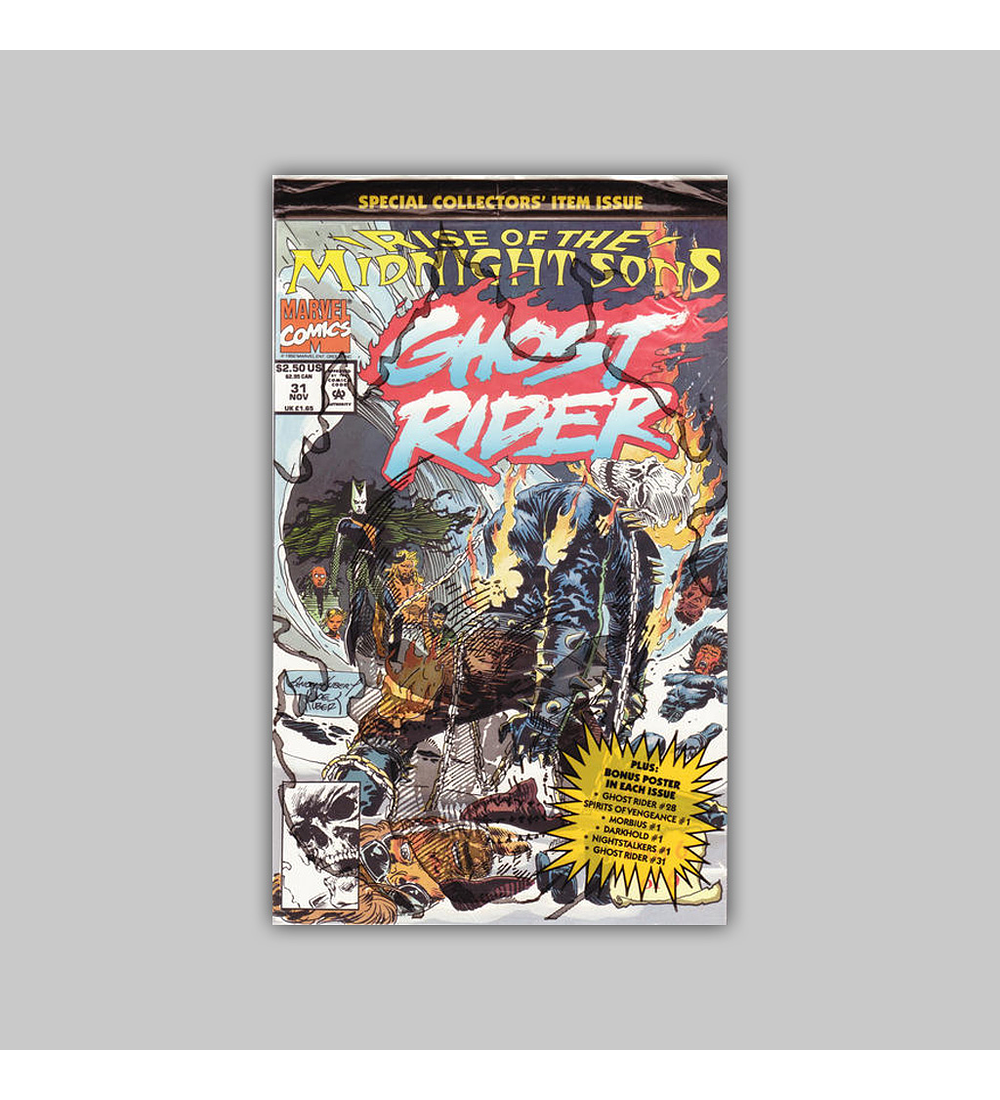 Ghost Rider (Vol. 2) 31 Polybagged 1992