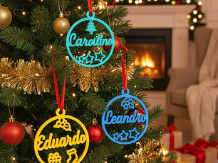 Bolas de Natal Personalizadas