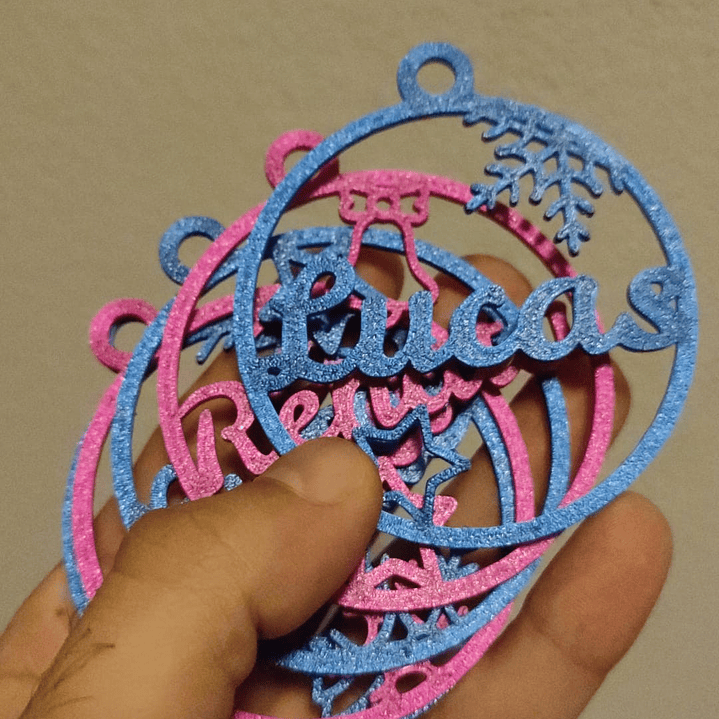 Bolas de Natal Personalizadas 2