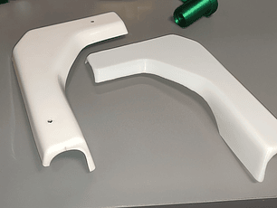 Tampa em L Porta p/ Caravana