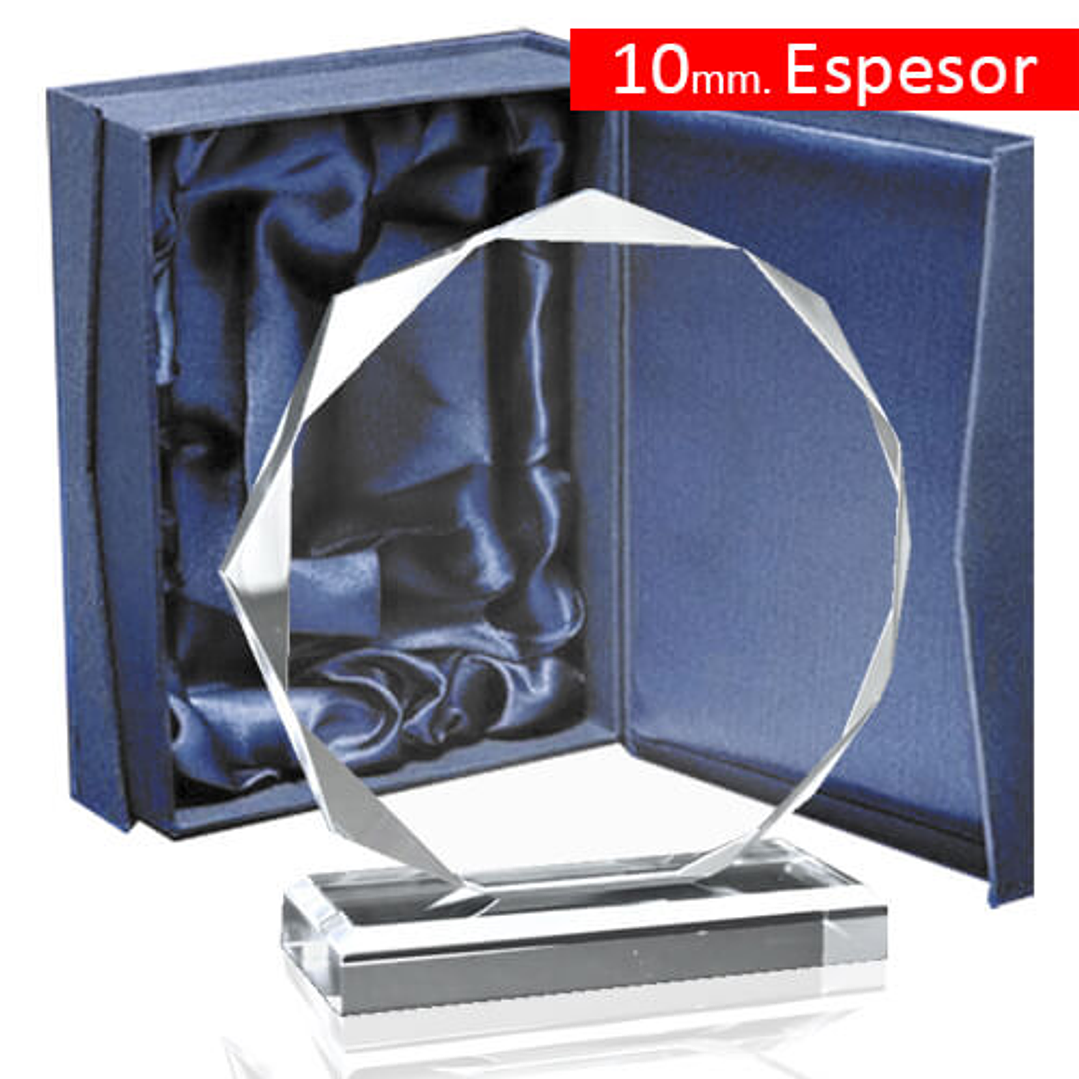 Galvano Cristal Octagonal 1