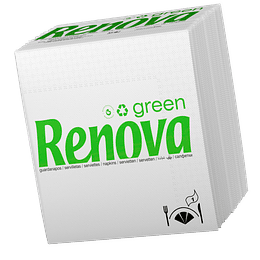 Guardanapos Renova Green Folha Simples 23x23cm
