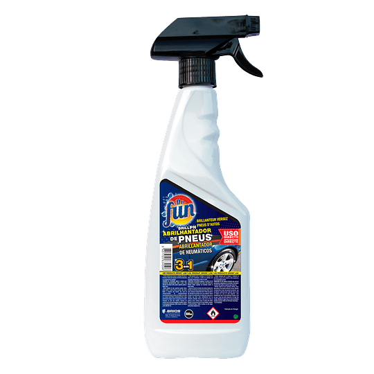 Abrilhantador de Pneus Mr. Fun Brill PN 500ML