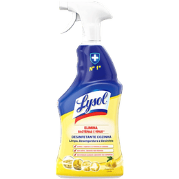 Lysol Spray Desinfetante Cozinha 500ml