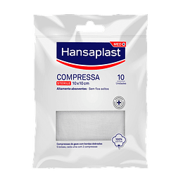 Hansaplast Compressas Esterilizadas - 10cm