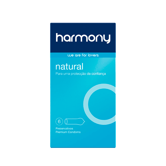 Preservativos Harmony Natural 6
