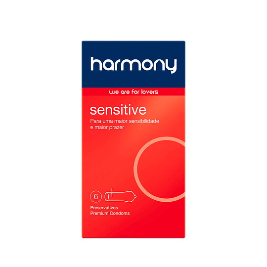 Preservativos Harmony Sensitive 6