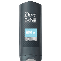 Dove Men+Care Gel de Banho Masculino 400ml