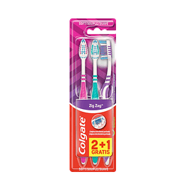 Colgate Escova Zig Zag 3un