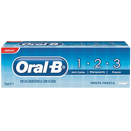 Oral-B Pasta de Dentes 123 Menta 75ml