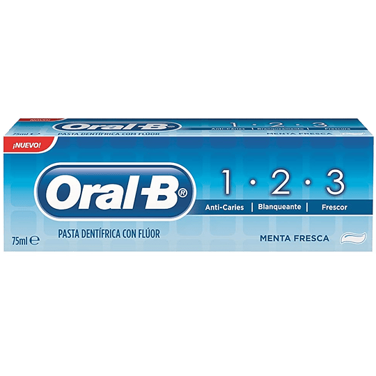 Oral-B Pasta de Dentes 123 Menta 75ml
