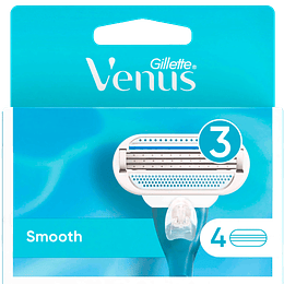 Gillette Venus Smooth - 4 Recargas