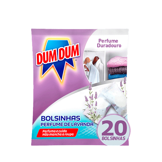 Dum Dum  Bolsinhas de Lavanda 20 un