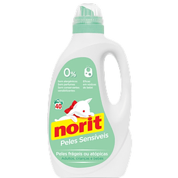 Norit Detergente Líquido Peles Sensíveis 40 doses