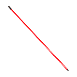 Cabo Metálico Plastificado Vermelho 140cm