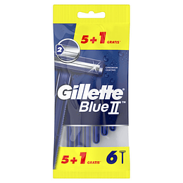 Gillette Blue 6 Lâminas Descartáveis