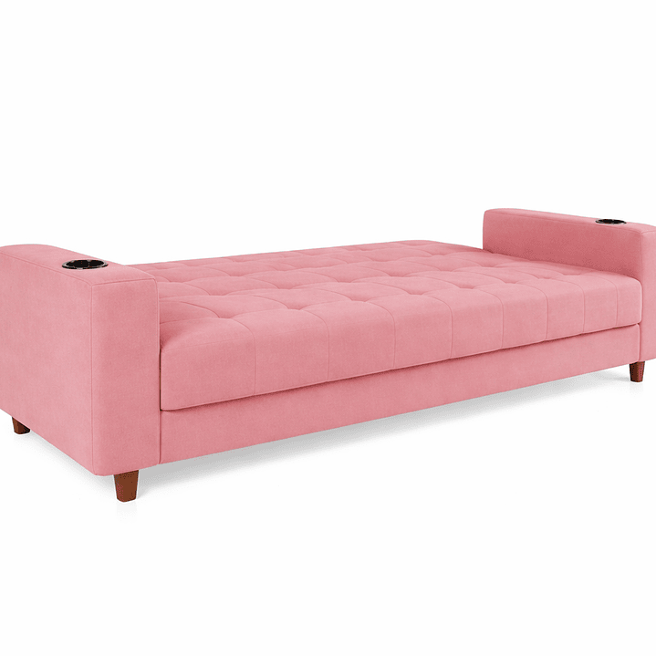 Sofá Cama Aurora con Porta-Vasos 2