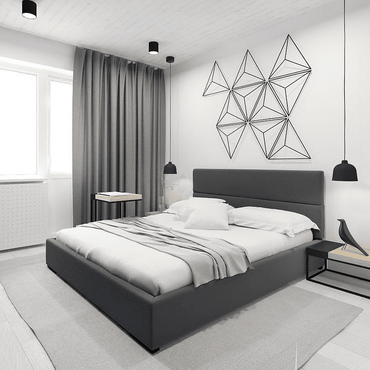 Cama Panel Horizontal 3 Plazas  2