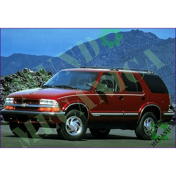 Manual Despiece Chevrolet Blazer S-10 1995-2005