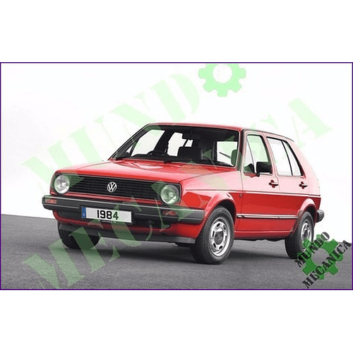 Manual De Taller Volkswagen Golf 1984-1992