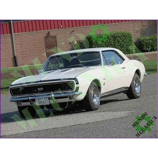 Manual Taller Reparacion Chevrolet Camaro 1967 Rs Ss