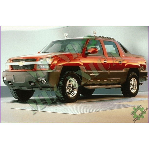 Manual Usuario Chevrolet Avalanche 2001-2006