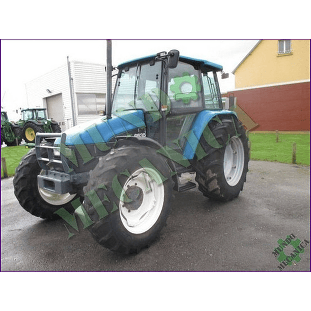 Manual Despiece Tractor New Holland Tl65 70 80 90 100