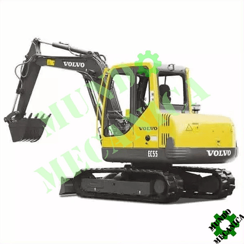 Manual Taller Miniexcavadora Volvo Modelos EC55