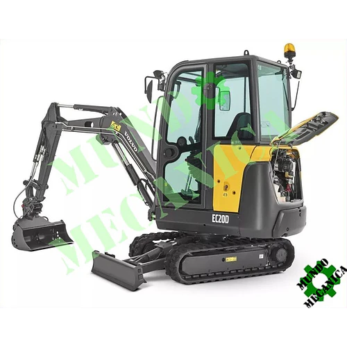 Manual Taller Miniexcavadora Volvo Modelos EC20