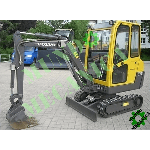 Manual Taller Miniexcavadora Volvo Modelos EC15