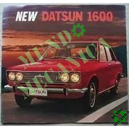 manual de taller datsun 510 1300 1400 1600 1800 1969