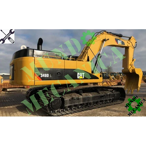 Manual Taller excavadora Caterpillar Cat 349D L