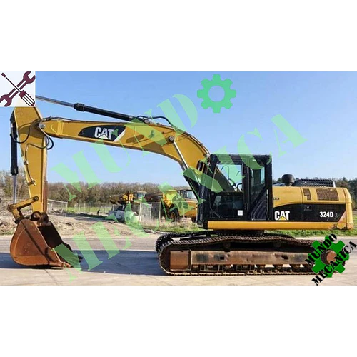 Manual Taller excavadora Caterpillar Cat 324D y 324D L