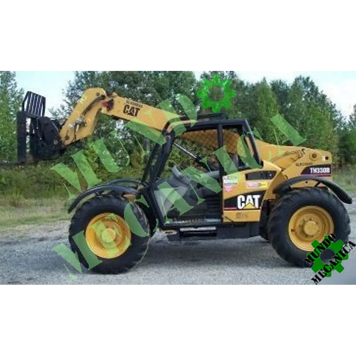 Catalogo manipulador telescópico Caterpillar Cat TH330B