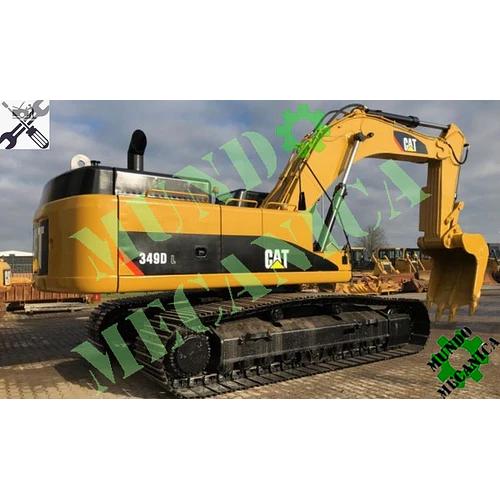 Manual Taller excavadora Caterpillar Cat 349D L