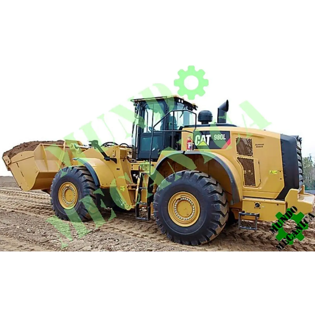Manual Taller cargador de ruedas Caterpillar Cat 980L
