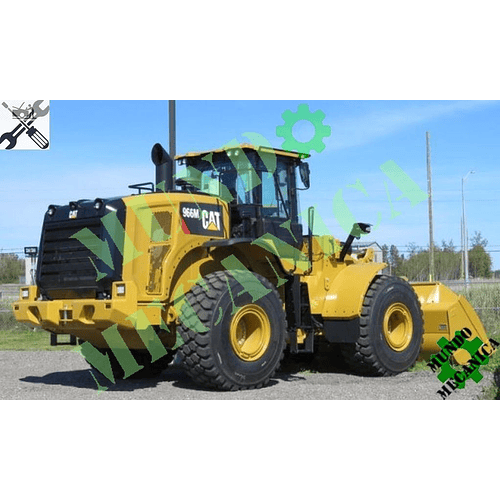  Manual Taller cargador de ruedas Caterpillar Cat 966M