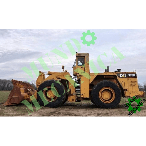  Manual Taller cargador de ruedas Caterpillar Cat 992D
