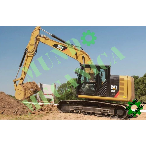 Manual Taller excavadora Caterpillar Cat 312F