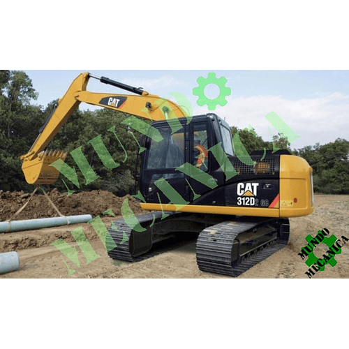  Manual Taller de excavadora Caterpillar Cat 312D2 L