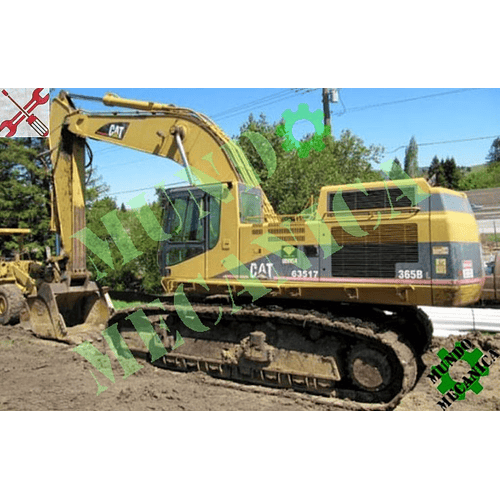 Manual Taller excavadora Caterpillar Cat 365B y 365B L