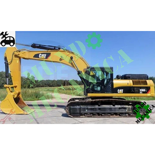 Manual Taller excavadora Caterpillar Cat 336D L
