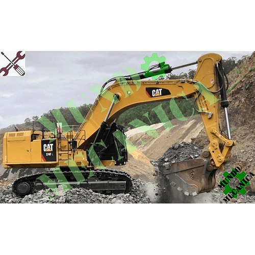 Manual Taller excavadora Caterpillar Cat 374F L