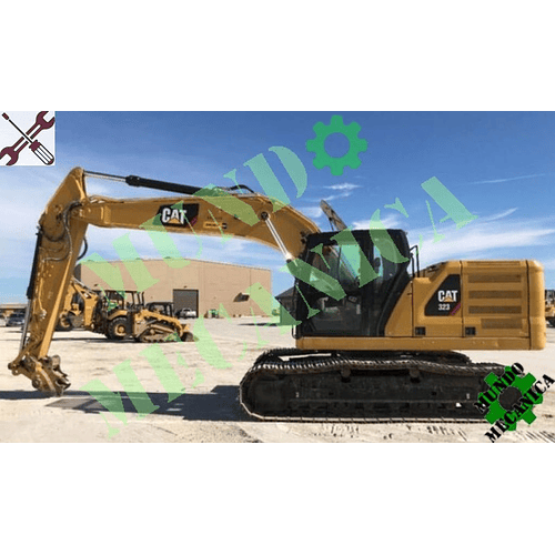 Manual Taller excavadora Caterpillar Cat 323