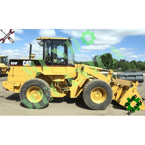  Manual Taller cargador de ruedas Caterpillar Cat 924F
